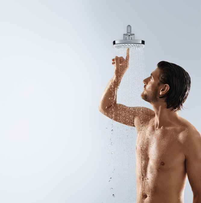 Верхний душ Hansgrohe Croma Select E 26528000 9 л/мин хром