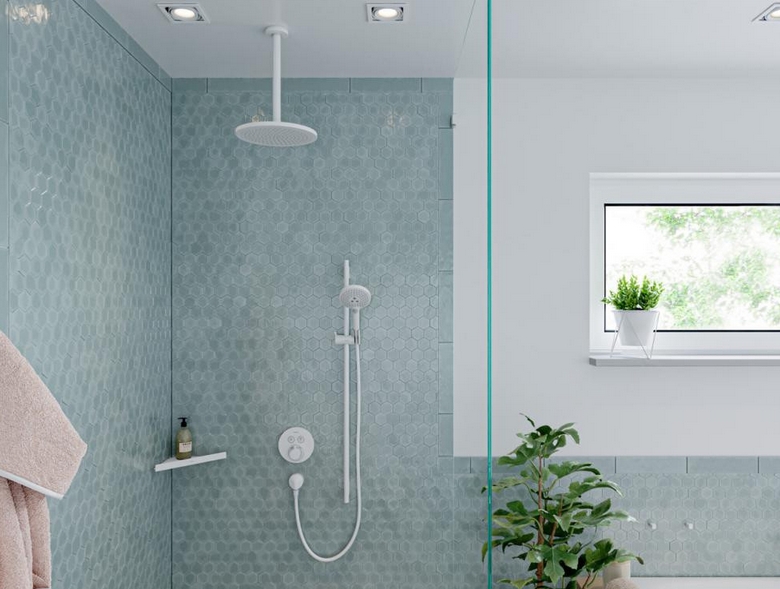 Верхний душ круглый HANSGROHE Croma 26220700 280, 1jet, цвет Белый матовый