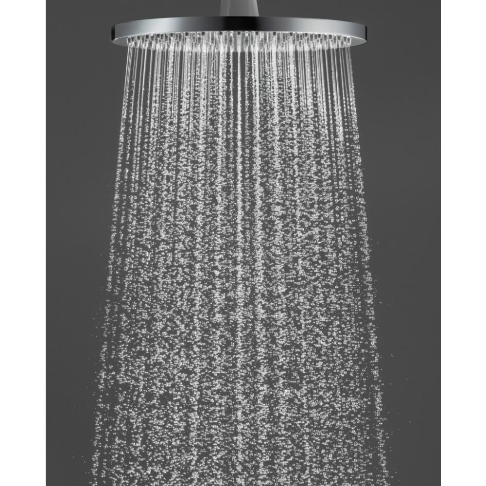 Верхний душ без держателя Hansgrohe Crometta S 240 1jet 26723670 цвет Чёрный матовый