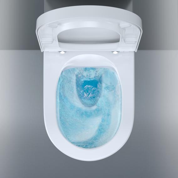 Сиденье для унитаза с крышкой  Duravit White Tulip 0027090000 с автоматическим закрыванием, белый