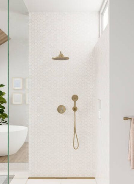 Ручной душ HANSGROHE Raindance Select S 26530140 120 3jet, цвет Шлифованная бронза