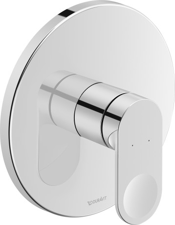 Однорычажный смеситель для душа Duravit B.3  B34210010010 хром