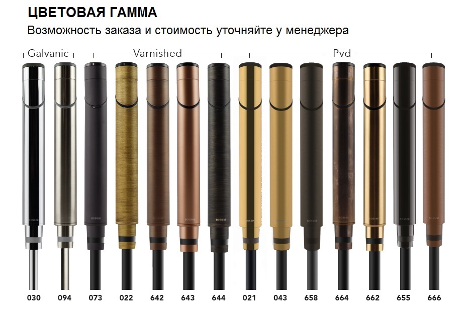 Полотенцедержатель BOSSINI Tondo Line V50102.030 450 мм, цвет Хром