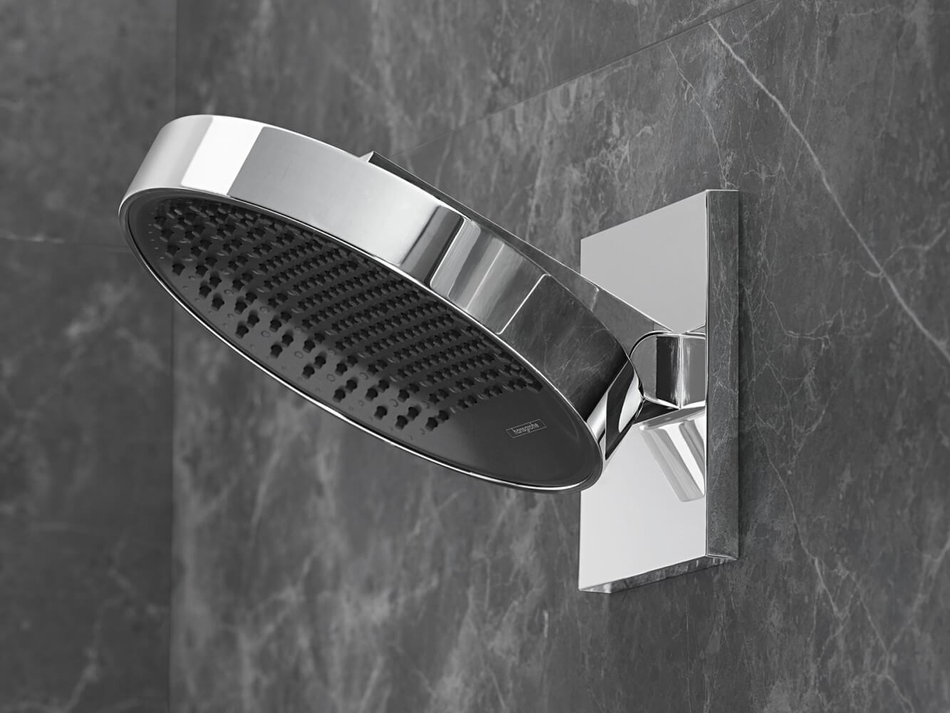 Верхний душ Hansgrohe Rainfinity 360 1jet 26230000 с настенным кронштейном, хром