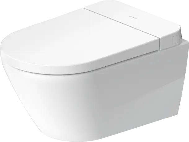 Унитаз подвесной безободковый Duravit D-Neo 2502092096 580 мм х 370 мм, только для Sensowash, цвет Белый глянцевый