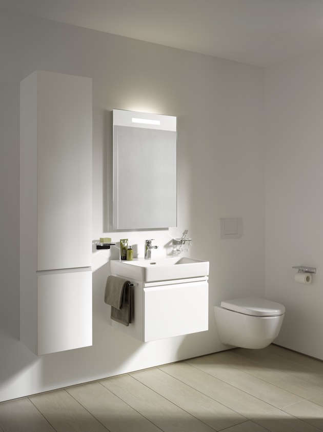 Подвесной унитаз Laufen  Pro new  8.2096.6.000.000.1 безободковый  (Rimless) 