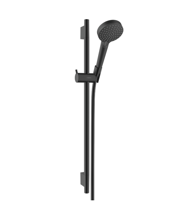 Душевой гарнитур HANSGROHE Vernis Blend 26423670 с ручным душем, с EcoSmart, цвет Чёрный матовый