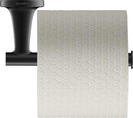 Держатель туалетной бумаги Duravit Starck T  0099374600_УЦ    черный / Изделие с выставки. Потертостей нет. Состояние отличное.