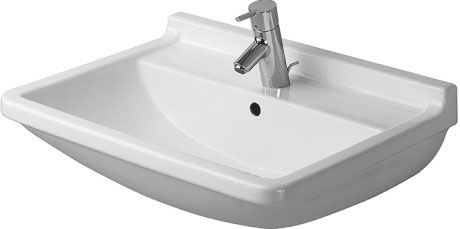 Раковина подвесная Duravit Strack 3 0300650000 65х48 см
