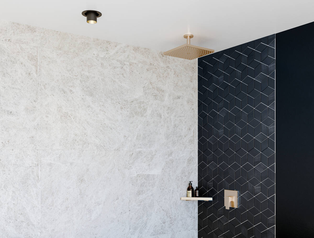 наружная часть смесителя для душа Hansgrohe Metropol 32565140 шлифованная бронза