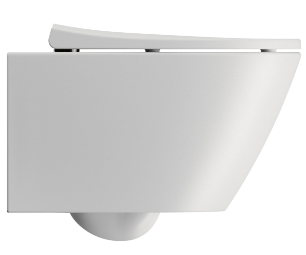 Сиденье для унитаза GSI MODO MS98C09 SoftClose, цвет белый матовый
