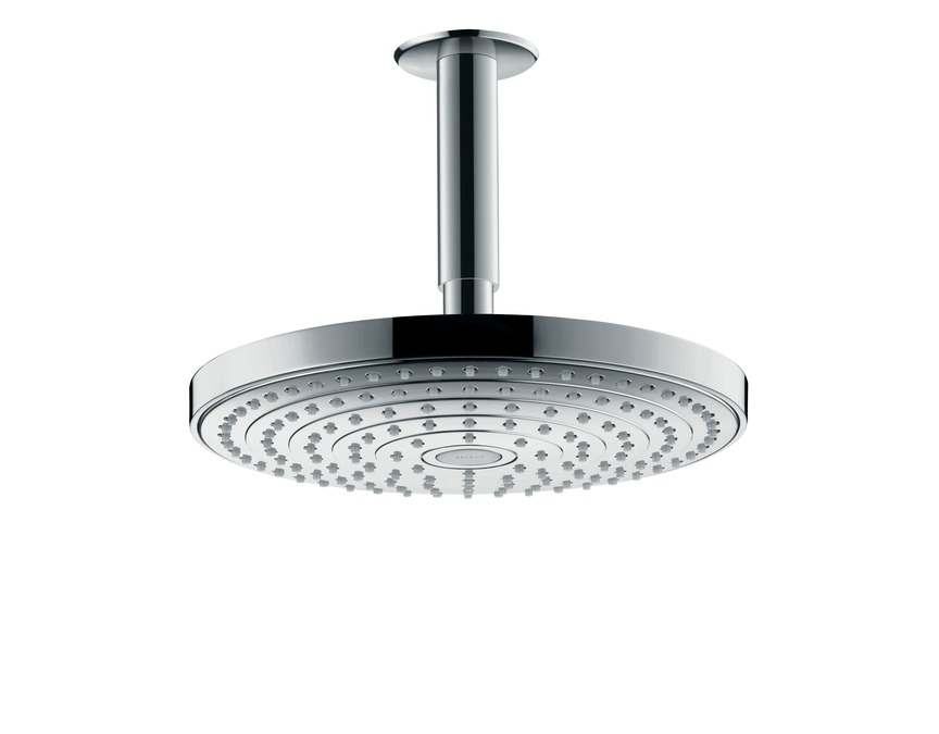 Верхний душ с потолочным держателем Hansgrohe Raindance Select S 240 2jet 26467000 Хром