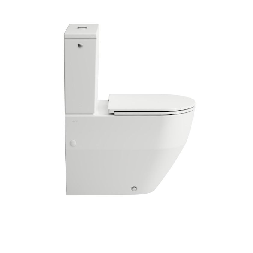  Напольный комбинированный унитаз Laufen  Pro new  8.2595.2.400.231.1 с боковыми отверстиями, с LCC
