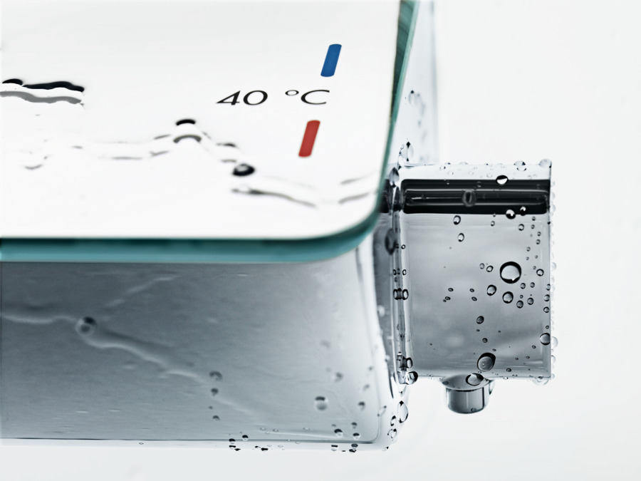 Термостат для ванны  Hansgrohe Ecostat Select 13141400 белый/хром
