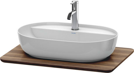 Столешница для раковины Duravit Luv LU946007777 массив американского ореха