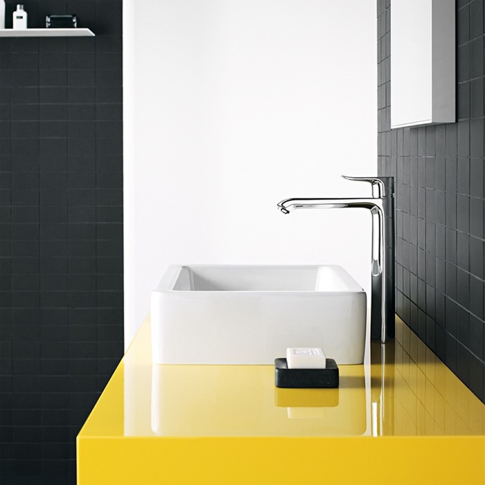 Смеситель для раковины высокий Hansgrohe Metris 31183000 Хром