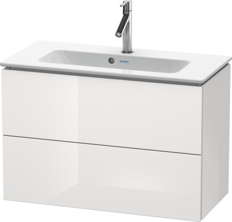 Тумба подвесная под раковину Duravit L-Cube LC625702222 белый глянцевый