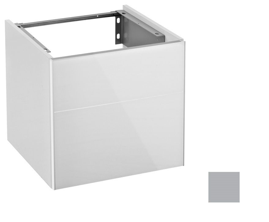 Тумба под умывальник Keuco Royal Reflex  34040 130001 корпус матовый лак/фасад стекло титан