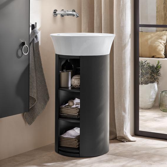 Тумба напольная DURAVIT White Tulip WT423909292 750 мм х 410 мм, каменно-серый шелковисто-матовый
