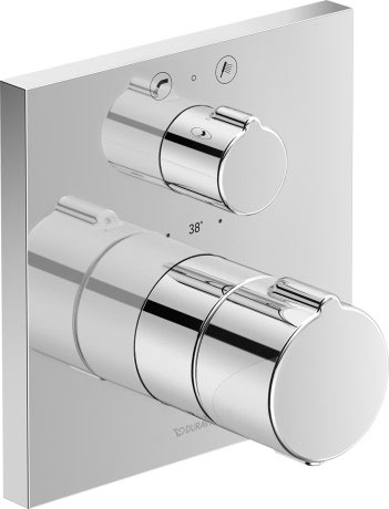 Однорычажный смеситель для душа Duravit С.1 C15200017010, хром