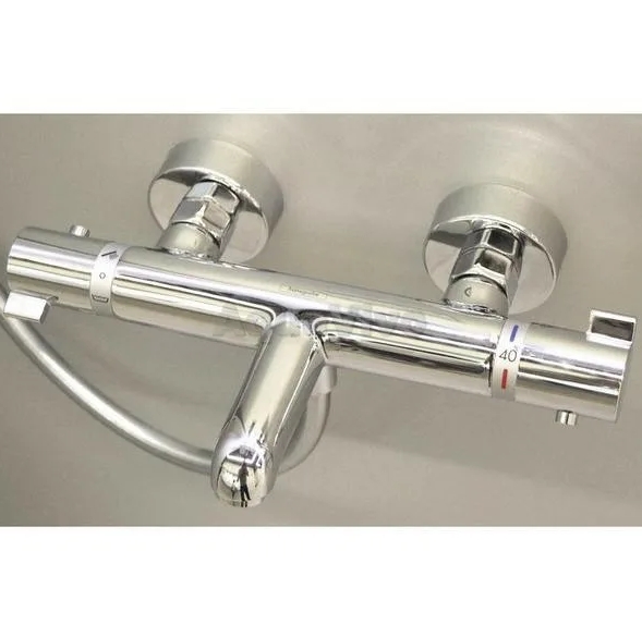 Термостат для ванны Hansgrohe Ecostat Comfort 13114990 цвет Полированное золото