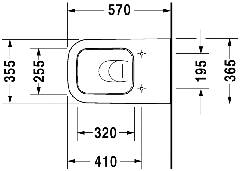 Напольный приставной унитаз Duravit Happy D.2 2159090000 белый
