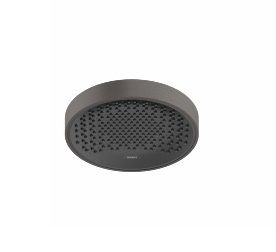 Верхний душ круглый потолочный HANSGROHE Rainfinity 26228340 250, 1jet, цвет Чёрный шлифованный хром