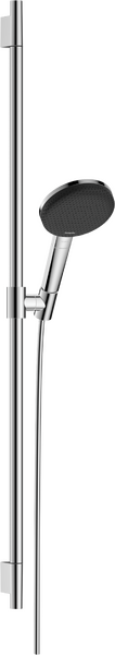 Душевой гарнитур HANSGROHE Raindance Alive Select S 24603000 со штангой Unica S Puro 90 см, EcoSmart , цвет Хром 